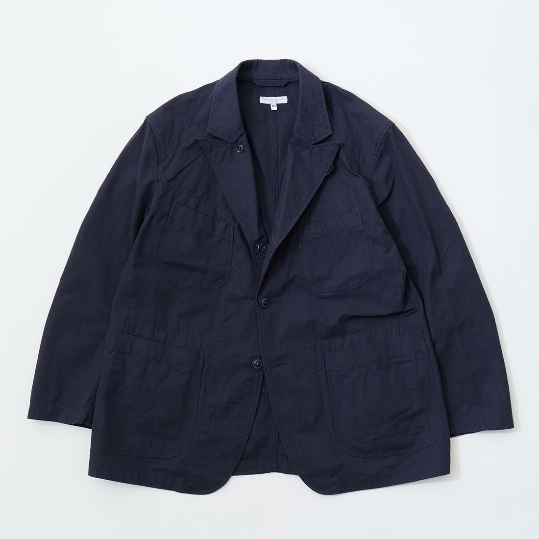 エンジニアード・ガーメンツ シャツジャケット コットンリップストップ Dネイビー ENGINEERED GARMENTS (エンジニアドガーメンツ) SW205 BEDFORD JACKET