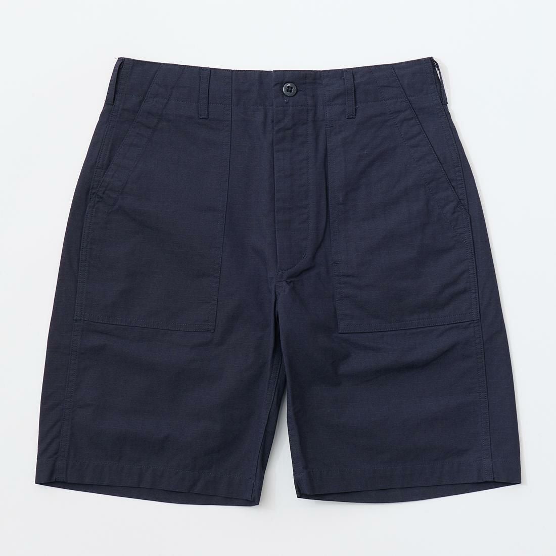 Engineered Garments エンジニアードガーメンツ アメリカ製 Fatigue Short - Nylon Micro Ripstop ファティーグショーツ ナイロンマイクロリップストップ S Black ショートパンツ ボトムス【新古品】【中古】【Engineered Garments】 ENGINEERED GARMENTS,Nylon Micro Ripstop Fatigue Short． | andPheb