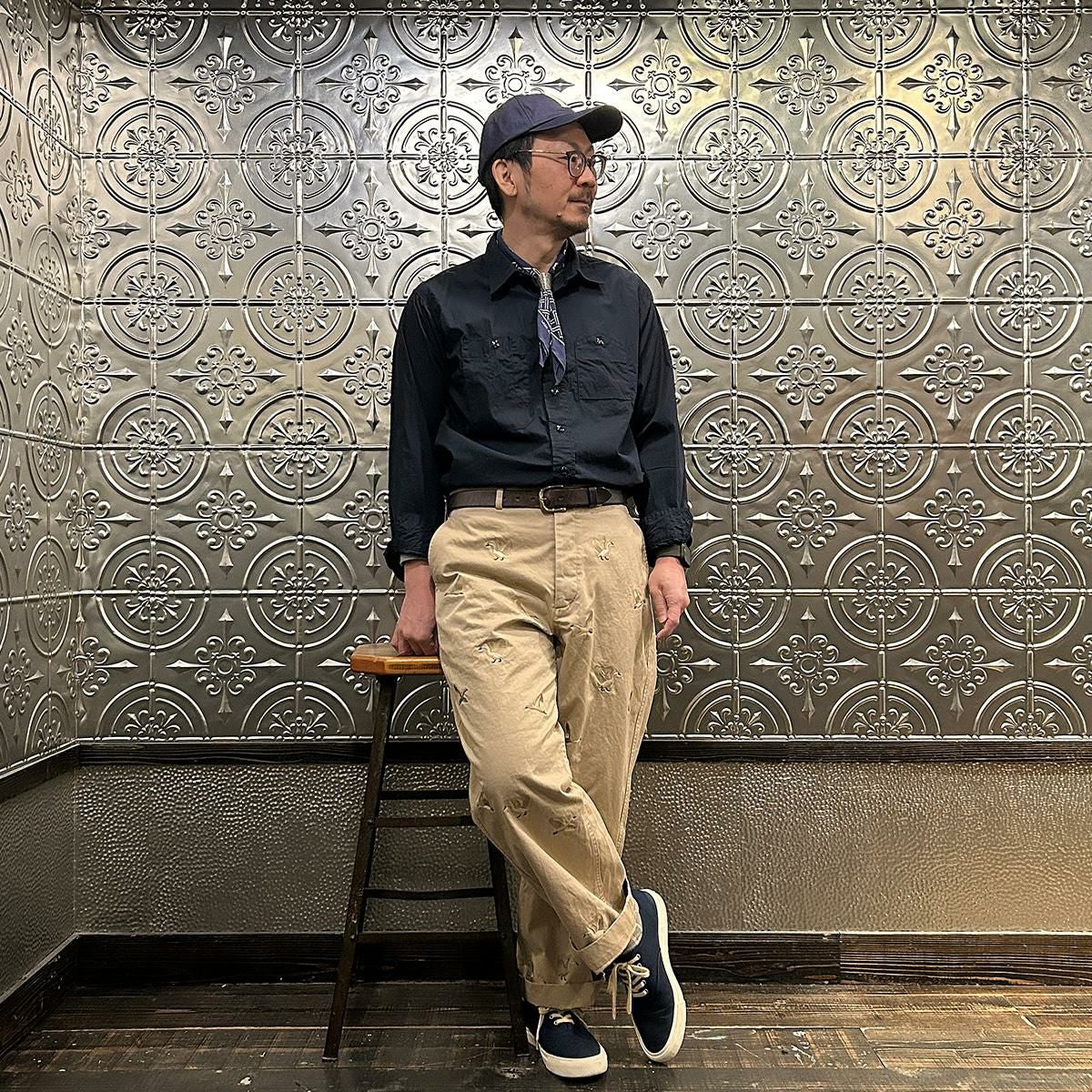 D.C.WHITE (ディーシーホワイト) ヴィンテージ チノパンツ メンズ 通販