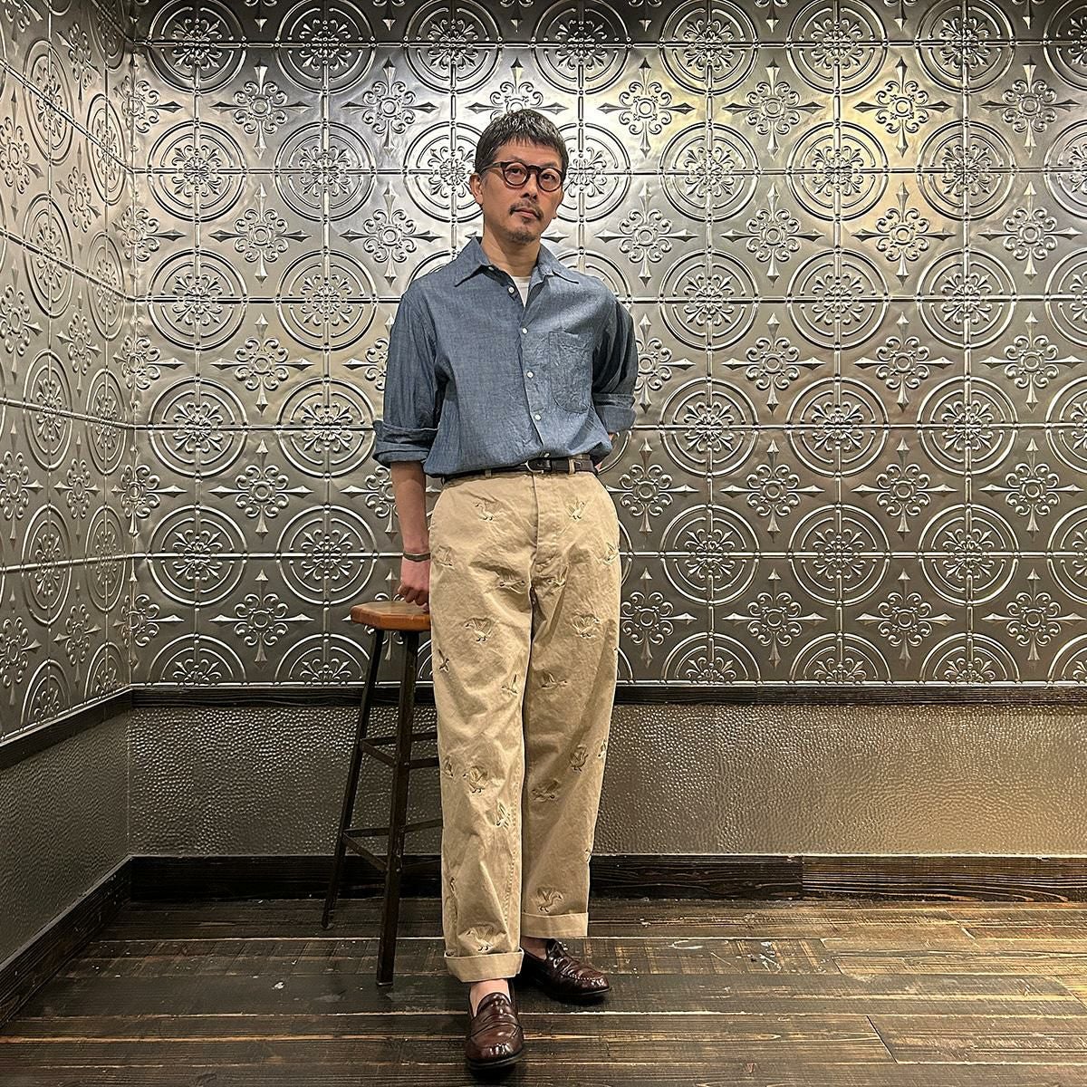 D.C.WHITE (ディーシーホワイト) ヴィンテージ チノパンツ メンズ 通販