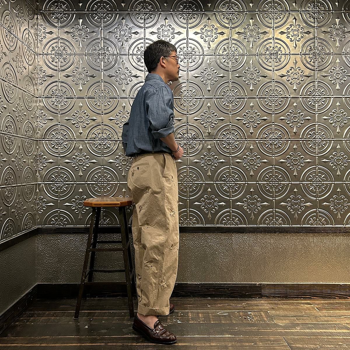 D.C.WHITE (ディーシーホワイト) ヴィンテージ チノパンツ メンズ 通販