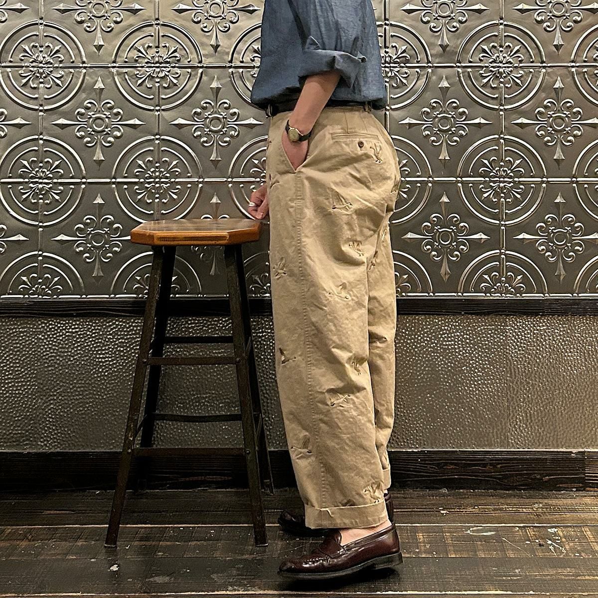 D.C.WHITE (ディーシーホワイト) ヴィンテージ チノパンツ メンズ 通販
