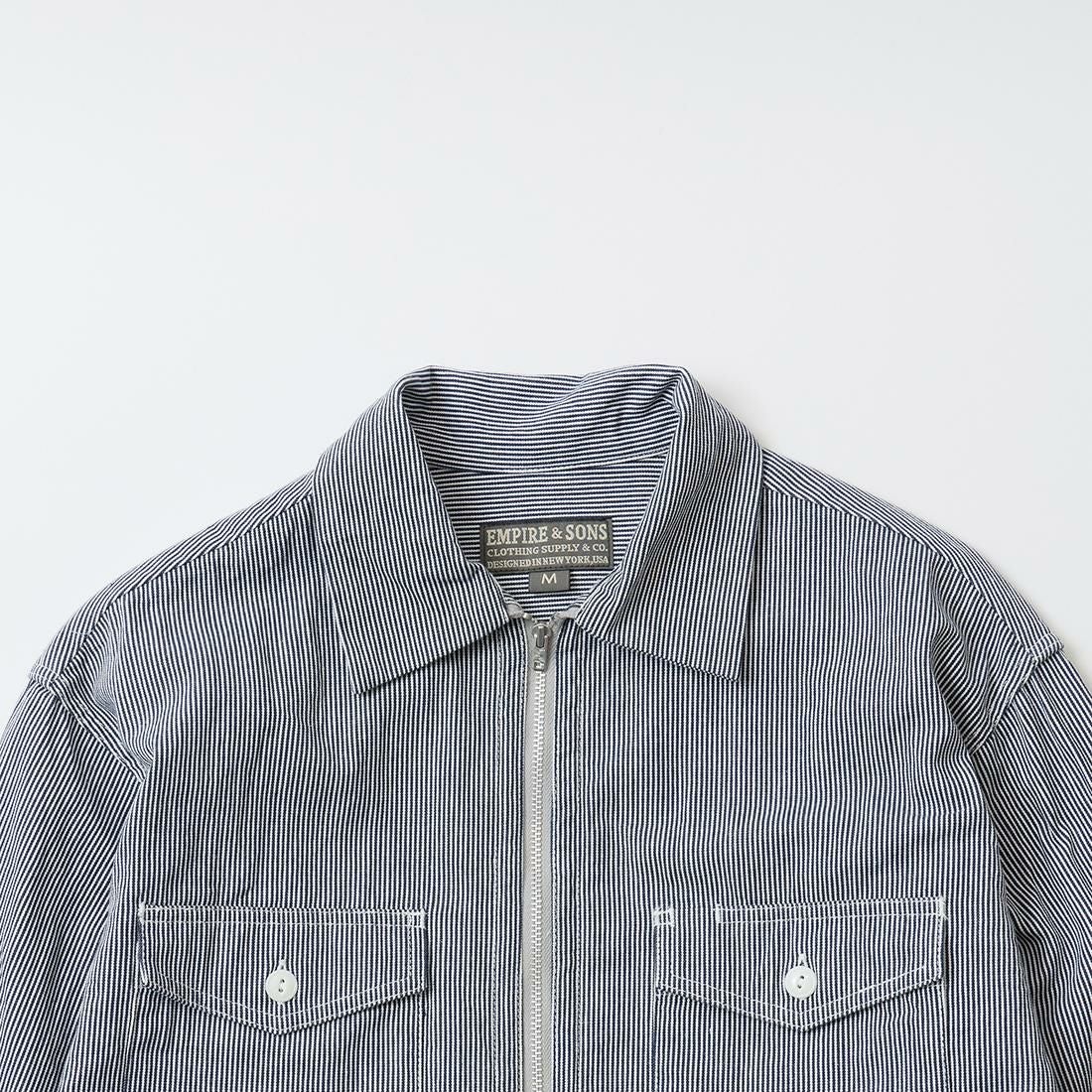 EMPIRE & SONS (エンパイアアンドサンズ) ヒッコリーストライプ ハーフ