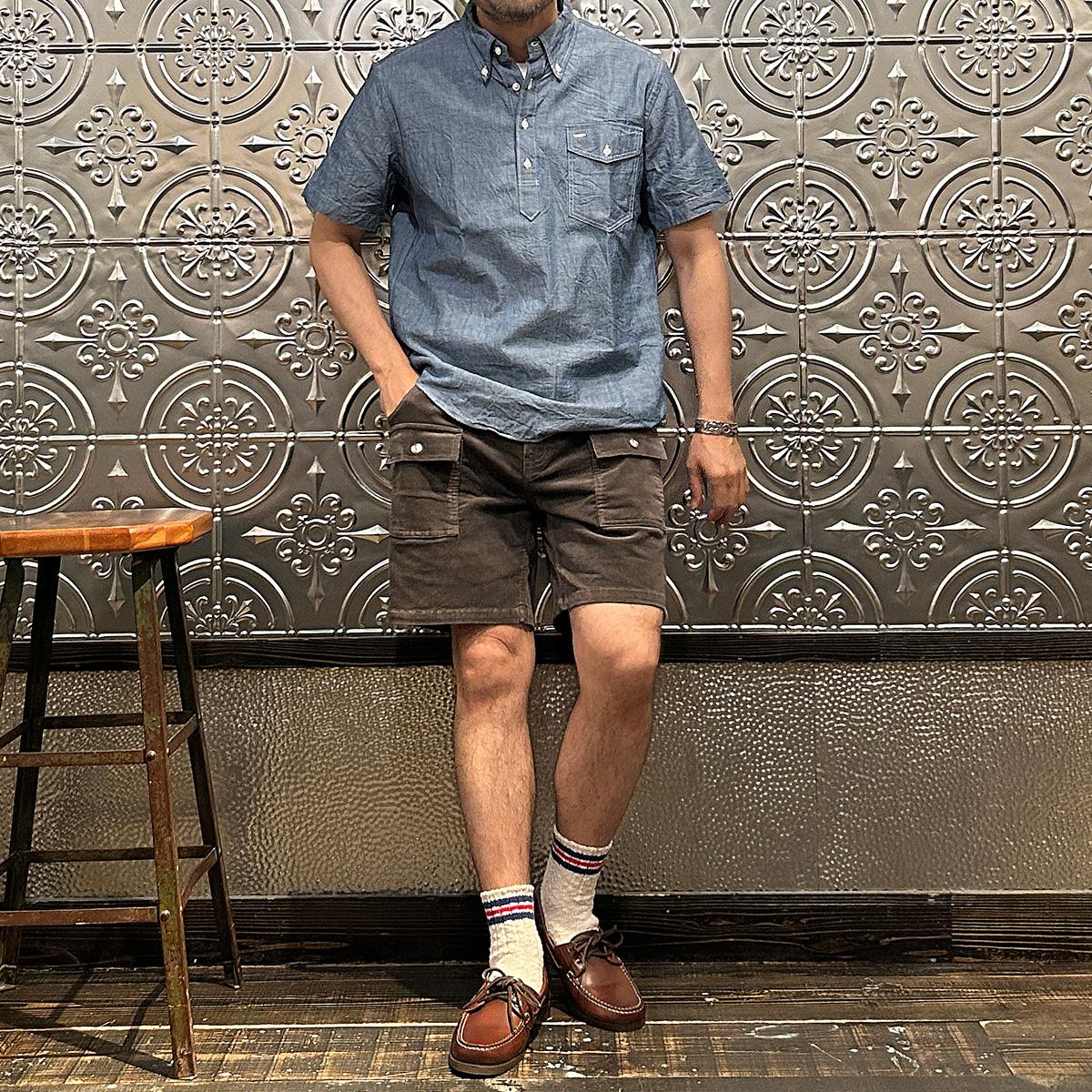 FELCO (フェルコ) ストレッチ サマーコーデュロイ ハーフパンツ