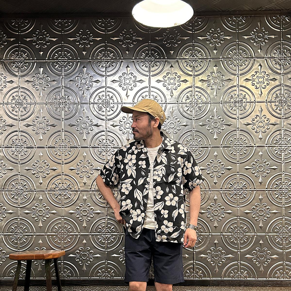 ENGINEERED GARMENTS (エンジニアドガーメンツ) SW019 CAMP SHIRT ENGINEERED GARMENTS (エンジニアドガーメンツ) SW019 CAMP SHIRT
