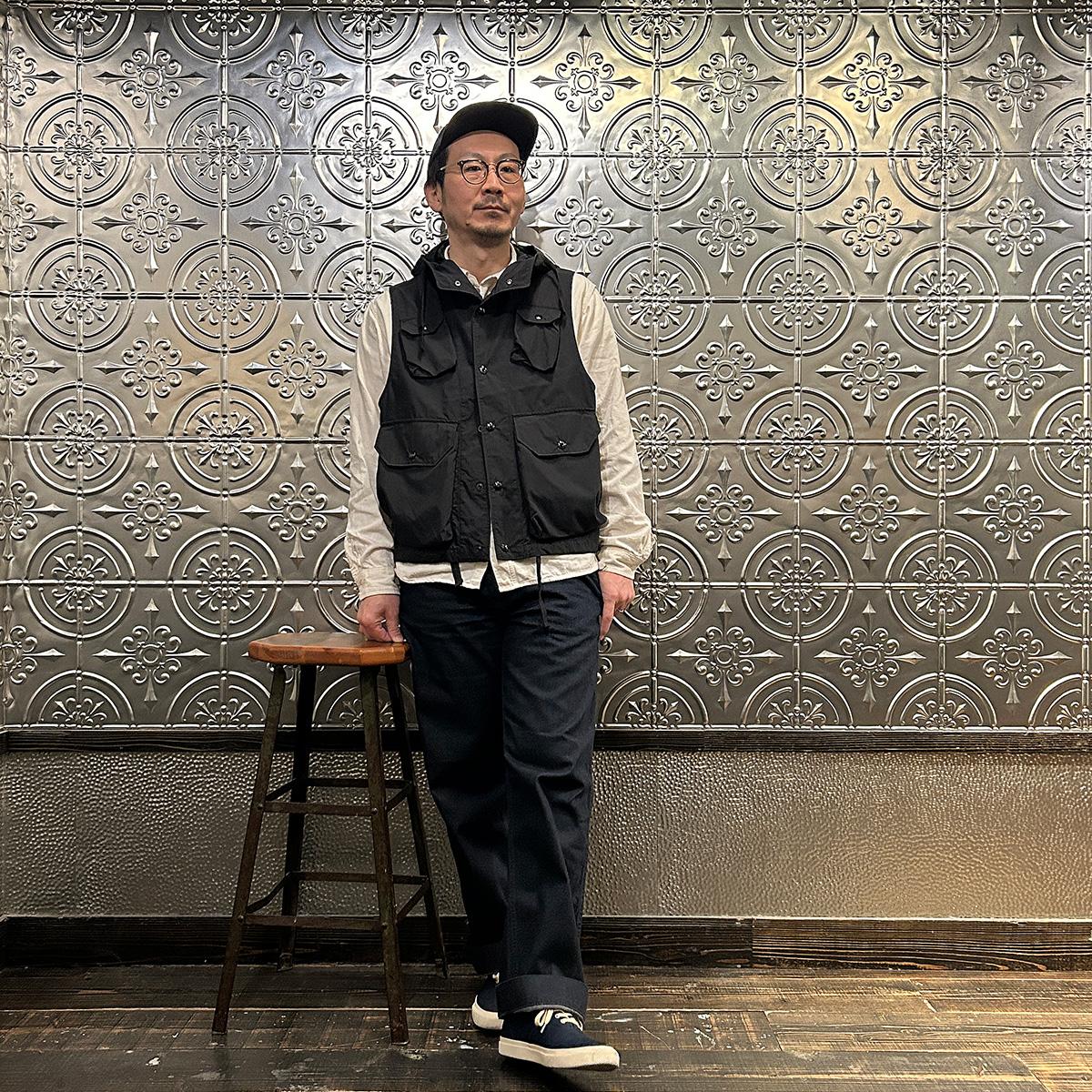 ENGINEERED GARMENTS (エンジニアドガーメンツ) SW147 FIELD VEST LT