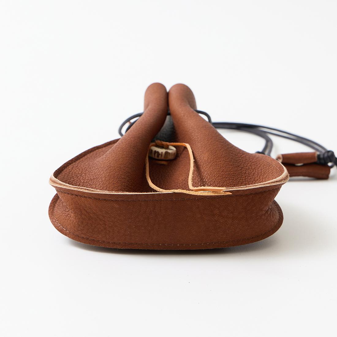 KC'S LEATHER CRAFT (ケイシイズレザークラフト) 鹿革 鹿角ボタン ミニ