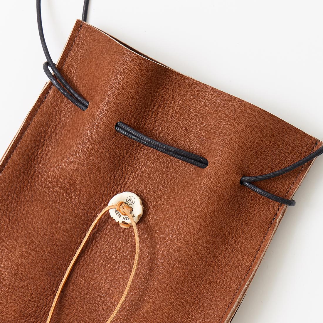 KC'S LEATHER CRAFT (ケイシイズレザークラフト) 鹿革 鹿角ボタン ミニ