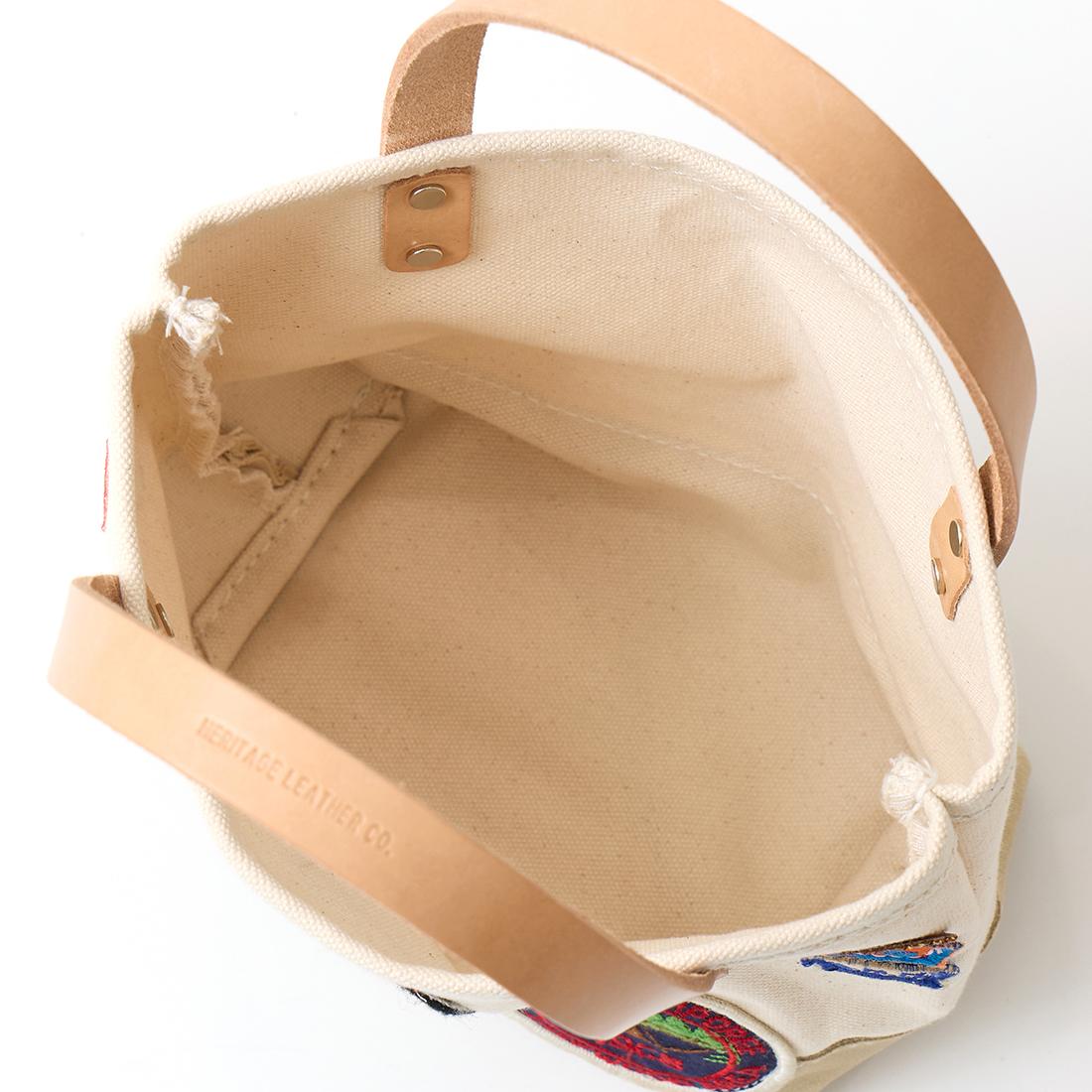 Explorer別注 ヘリテイジレザー スエードレザー ミニトートバッグ HERITAGE LEATHER (ヘリテイジレザー) エクスプローラー別注 レザー