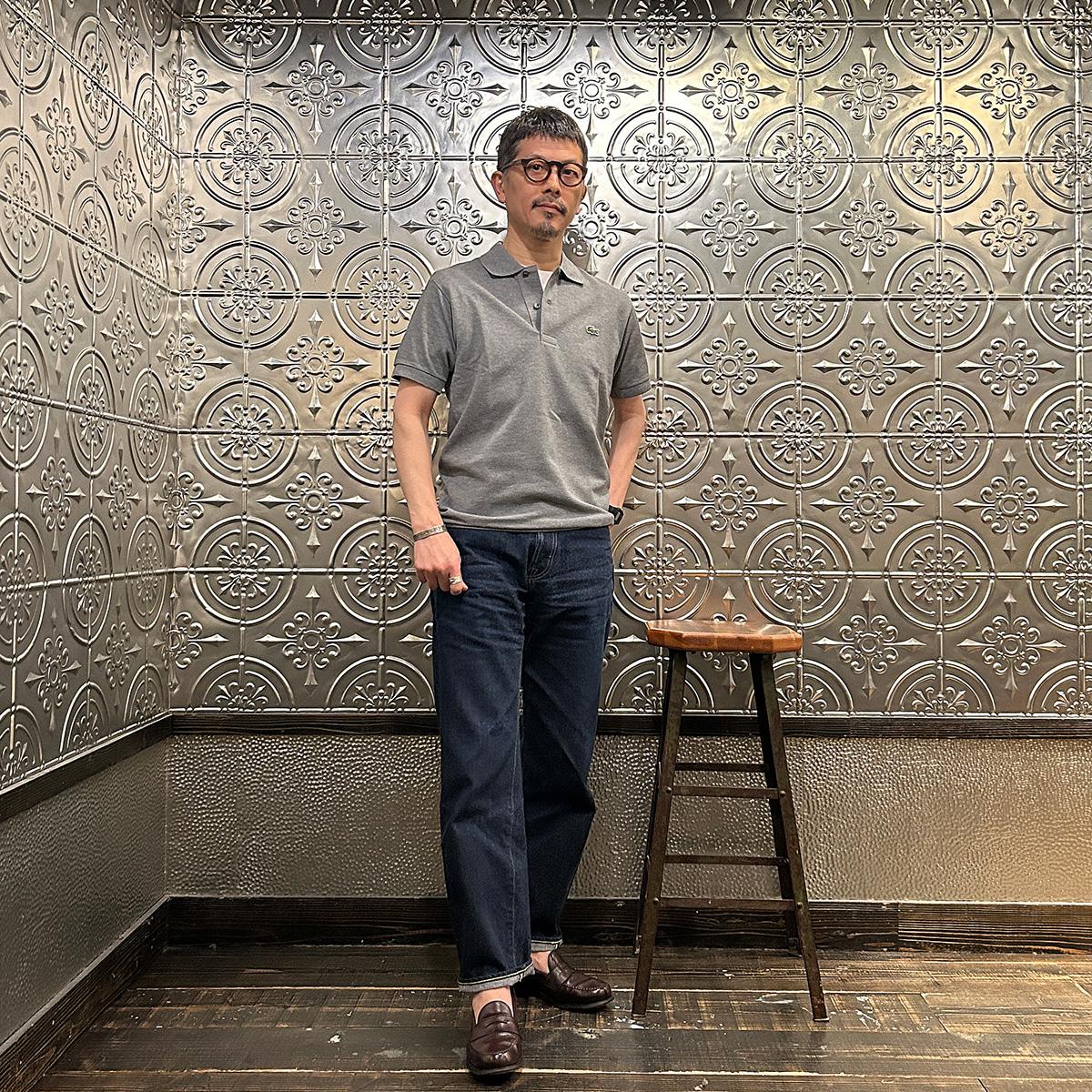 LACOSTE (ラコステ) S/S HEATHER PIQUE POLO フララコ L1264EU