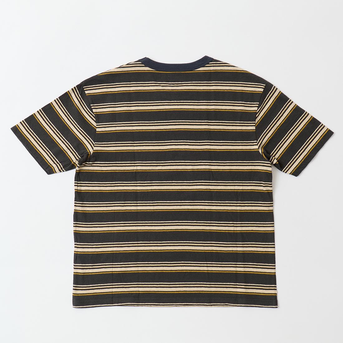 FELCO (フェルコ) クルーネック ストライプ ポケットTシャツ メンズ 通販